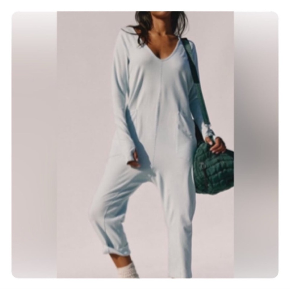 Free People HOT SHOT LONG SLEEVE ONESIE SIZE MEDIUM - Picture 6 of 12